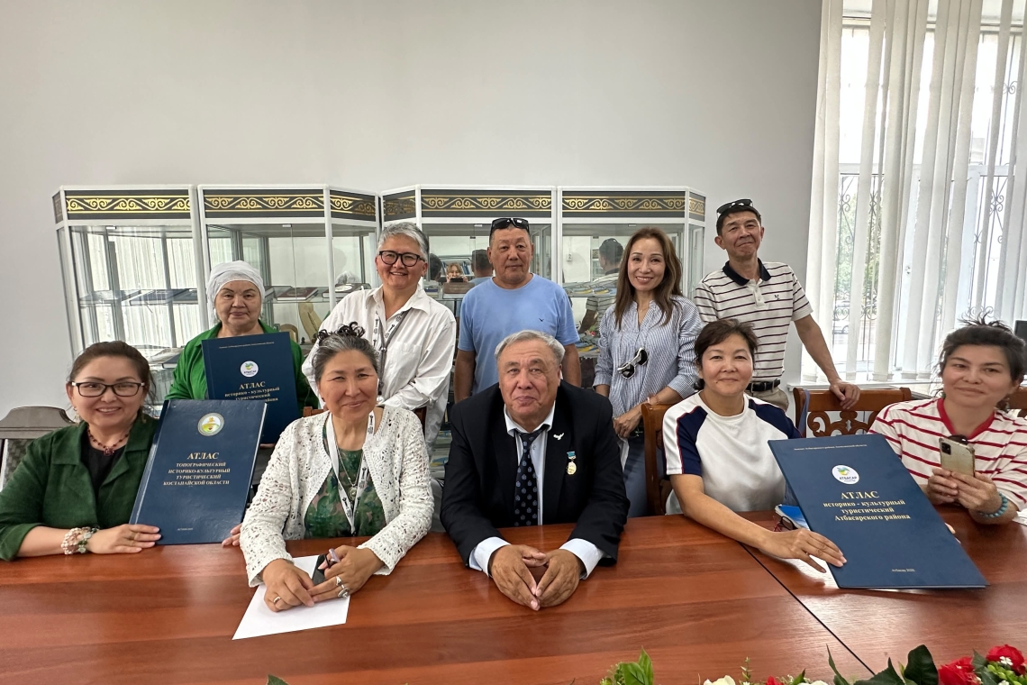 10.06.2026 жылы Астана қаласының Мемлекеттік архиві мен «Астана гидтері клубы» ұйымдастырған кездесуде Ұлы даланың тарихи ландшафтын зерттеуші, картограф Ғизат Табулдинмен мазмұнды сұхбат өтті.